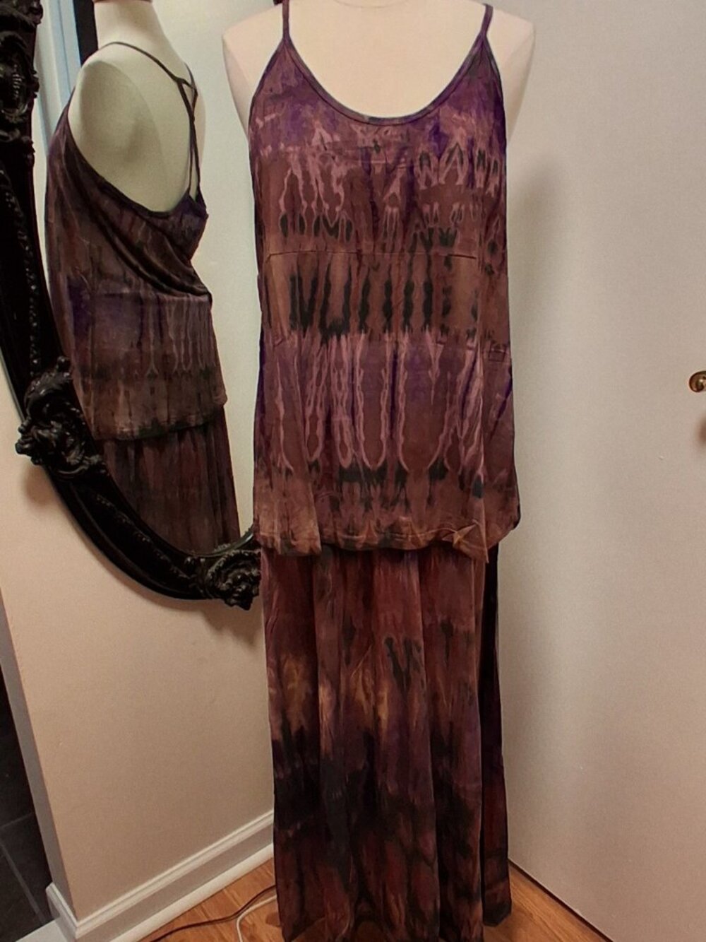 Jaded Gypsy Tie Dye Boho Skirt & Tank Top Set sz Lg/XL NWT  /B3 - Picture 5 of 11